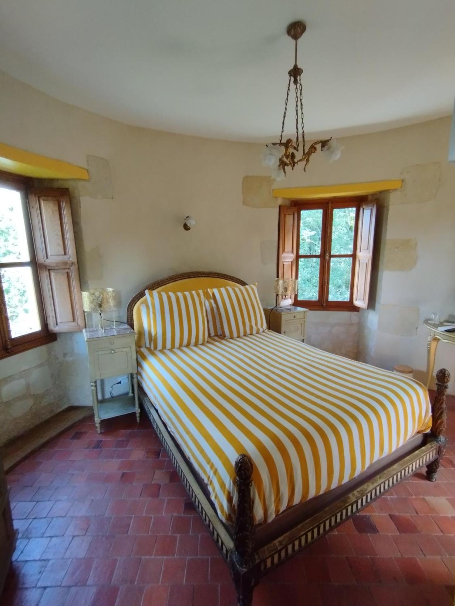 Chambres D'Hotes La Tour De Bellevue Saumur Eksteriør billede